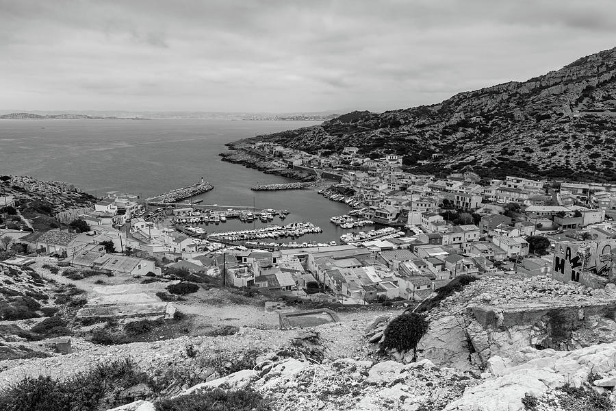 Petit port des Goudes, Marseille Photograph by Sebastien DELACROSE