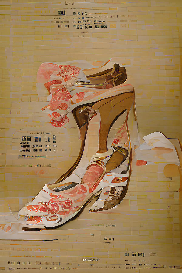 Petite And Delicate Shoes Digital Art
