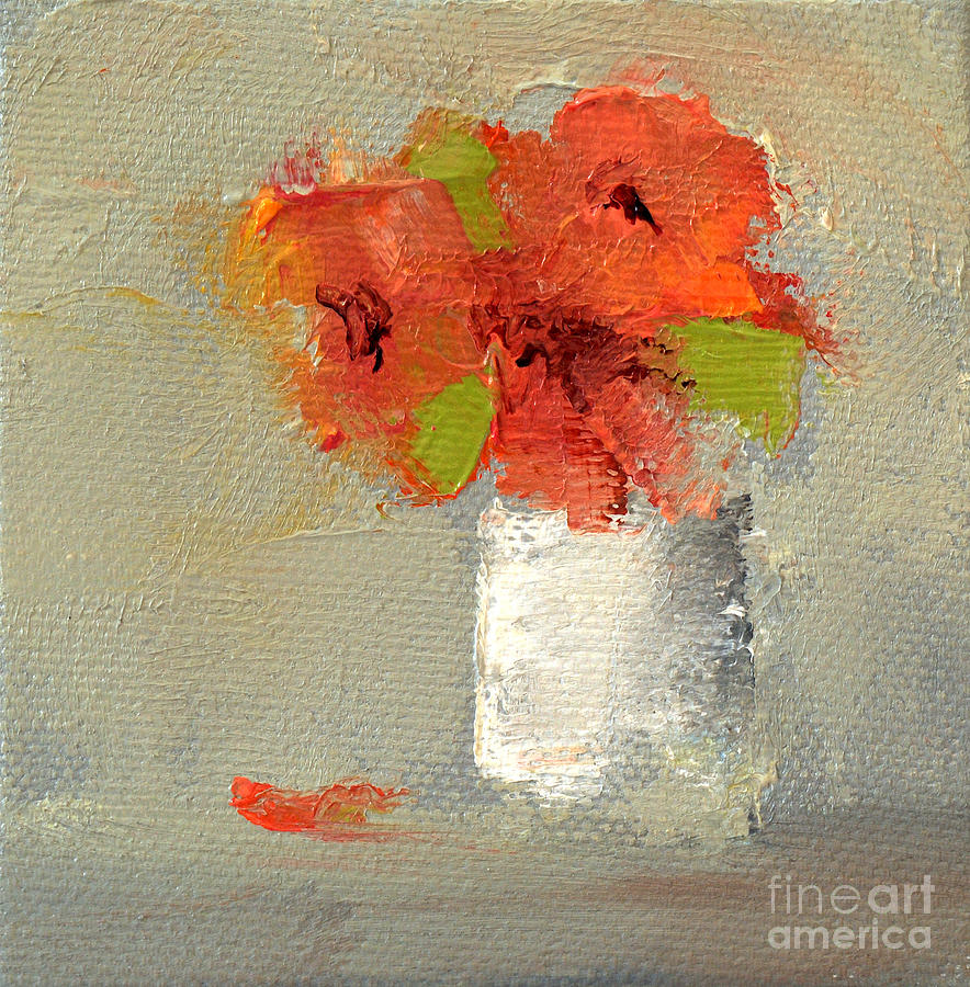 Flower Painting - Petite Floret #24 by Paint Box Studio Flower Painting - Petite Floret #24 by Paint Box Studio