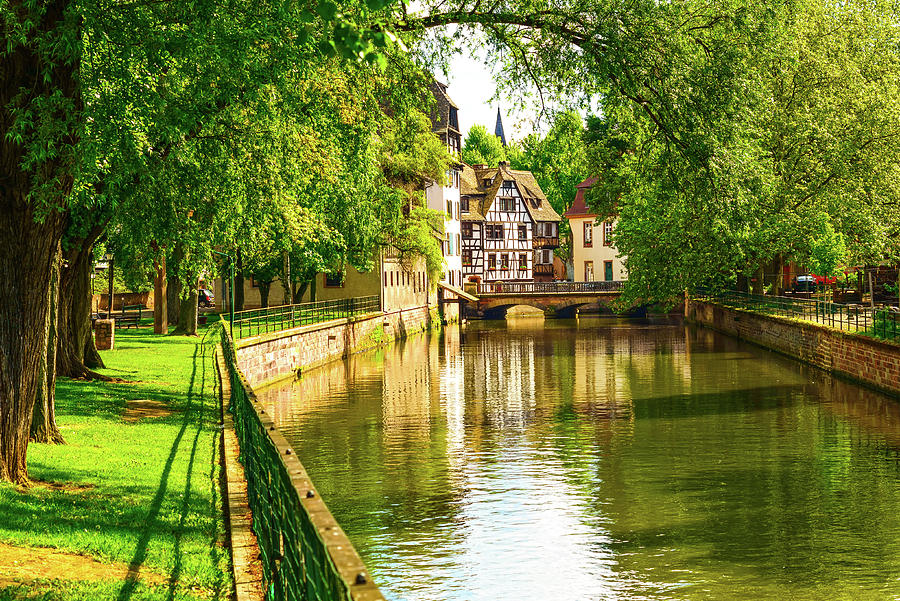 Petite France canal in Strasbourg Photograph by Stefano Orazzini