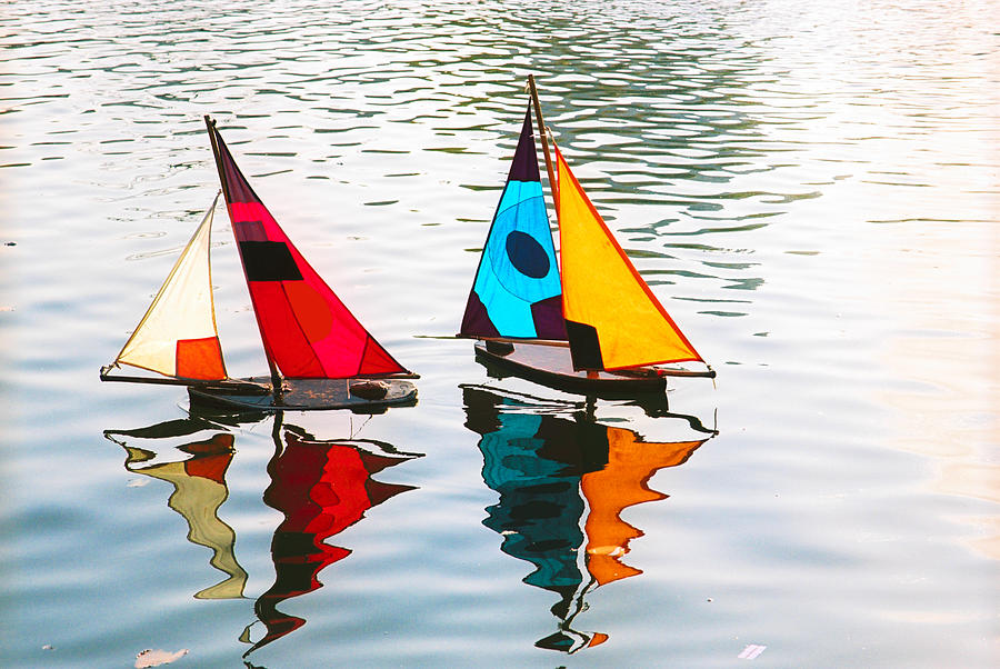 Toy Boats Photograph by Claude Taylor