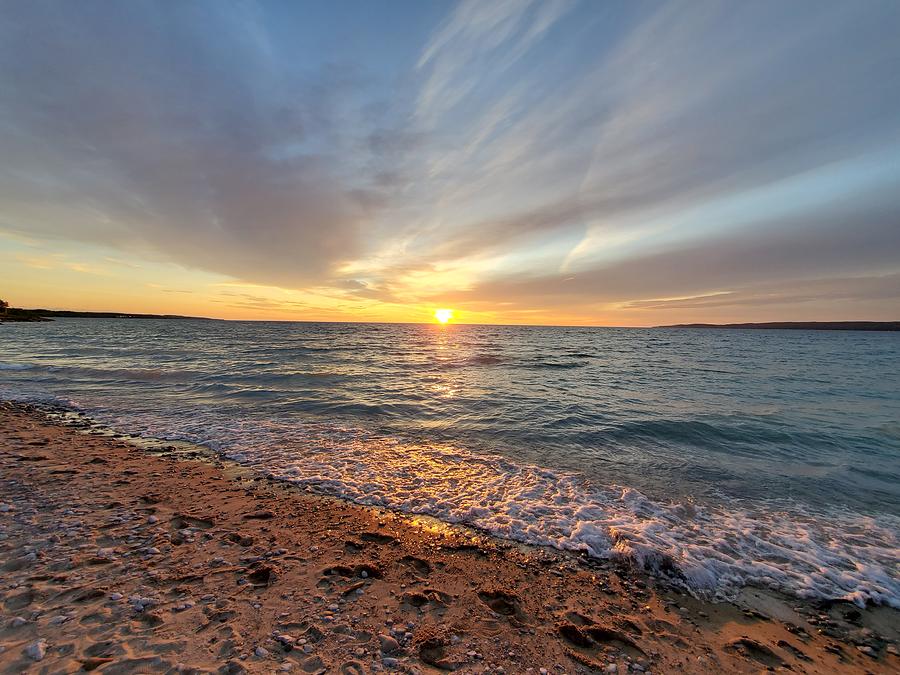 Petoskey Sunset Photograph by Neal L Huffman - Fine Art America