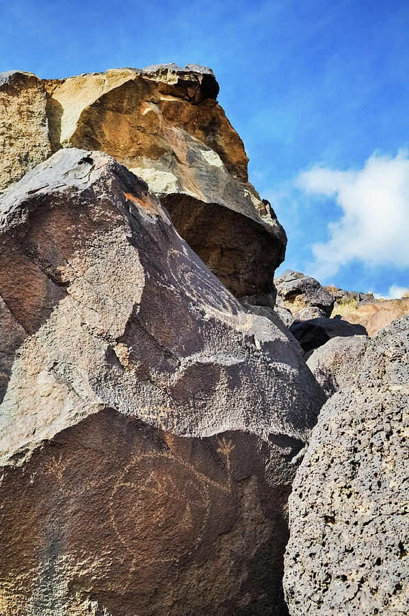 Petroglyph Monument New Mexico Photograph by Kyle Hanson