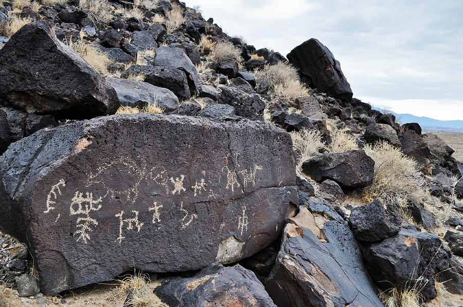 Petroglyph National Monument Landscape Photograph by Kyle Hanson