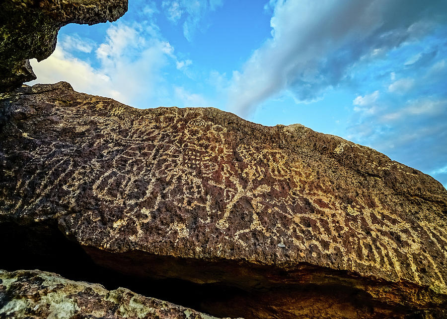Petroglyphs Photograph by Brett Harvey
