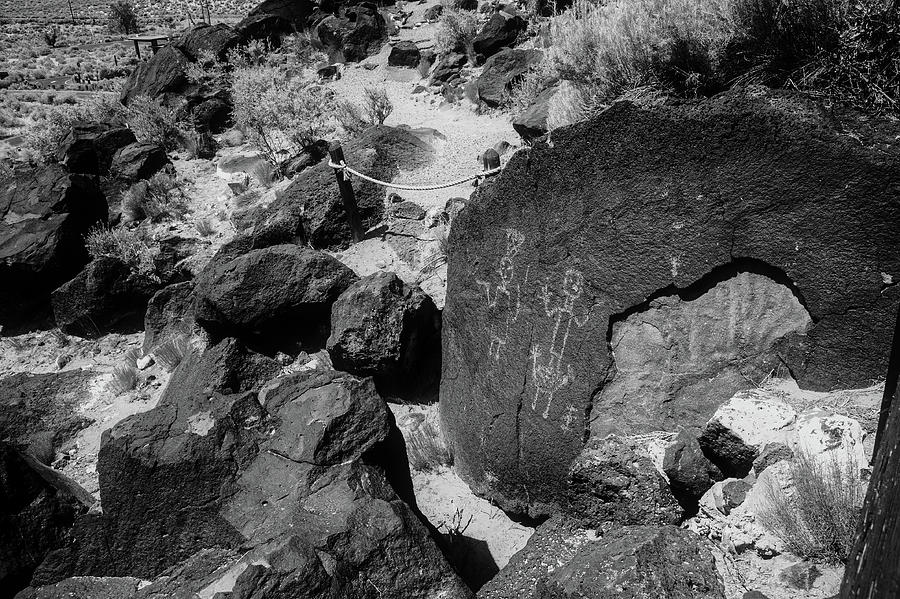 Petroglyphs in New Mexico 006 Photograph by James C Richardson