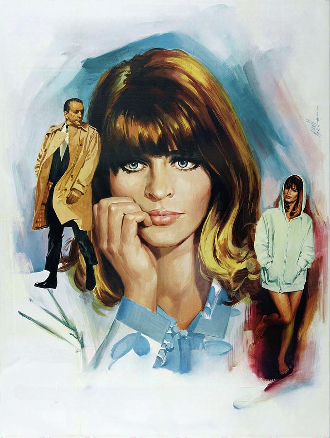 Vintage Painting - Petulia, 1968, movie poster painting  by Jean Mascii by Movie World Posters