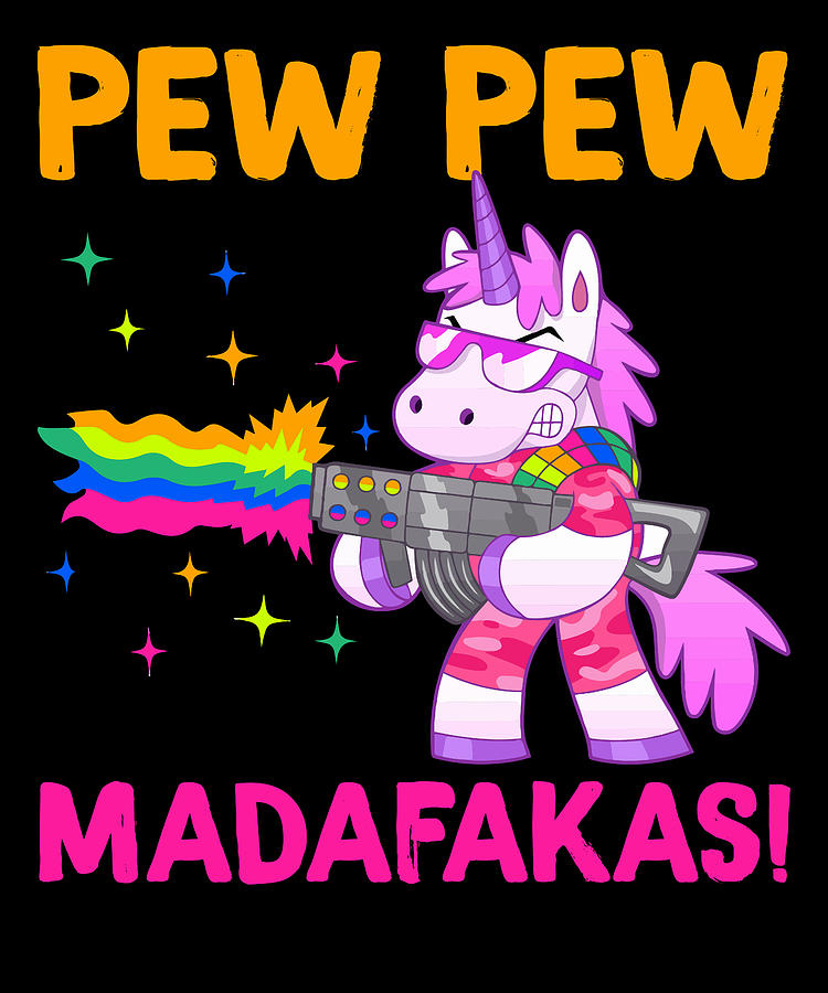 PEW PEW Madafakas Digital Art by Alberto Rodriguez - Fine Art America