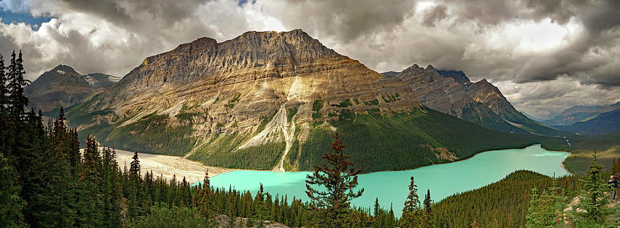 Peyto Lake, Banff National Park Photograph by JustJeffAz Photography
