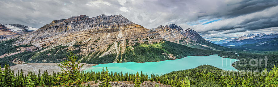 Peyto Lake, Canada Photograph by Larisa Crockett - Fine Art America