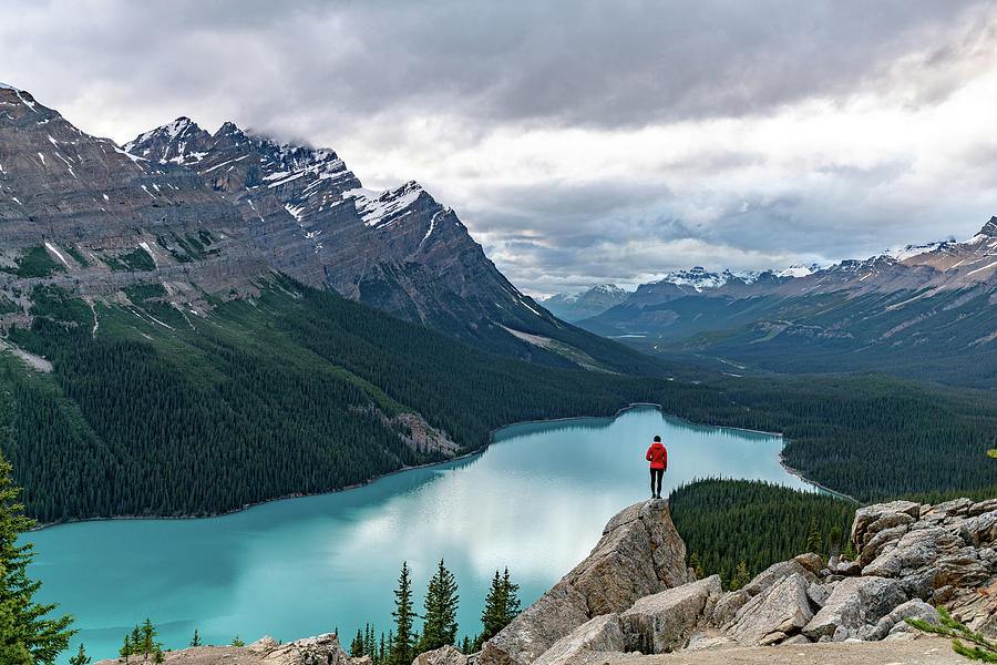 Peyto Lake Photograph by Kaitlyn Casso - Fine Art America