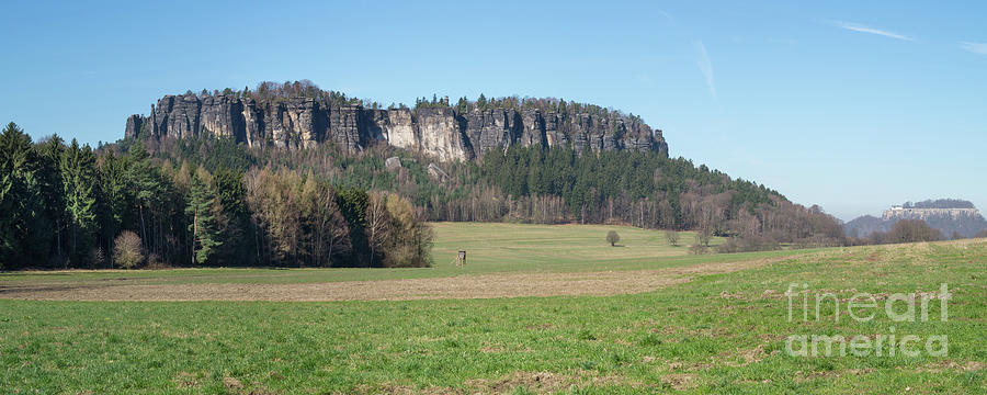 Pfaffenstein, mountain panorama in Saxon Switzerland Photograph by Adriana Mueller Pfaffenstein, mountain panorama in Saxon Switzerland Photograph by Adriana Mueller