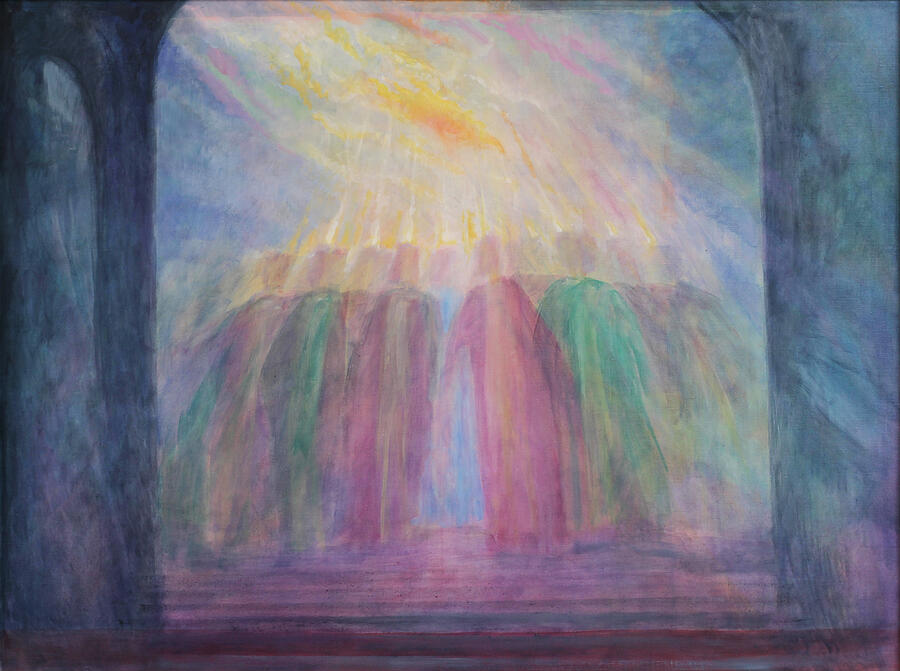 Pfingsten Painting by Ninetta Sombart Pfingsten Painting by Ninetta Sombart