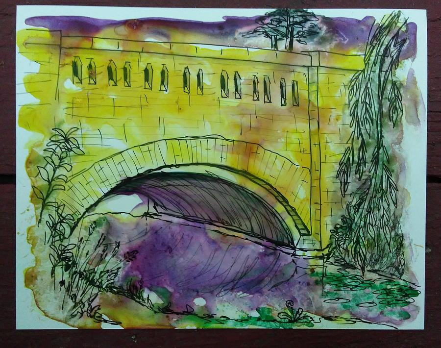Phalen Bridge Painting by Tammy Nara