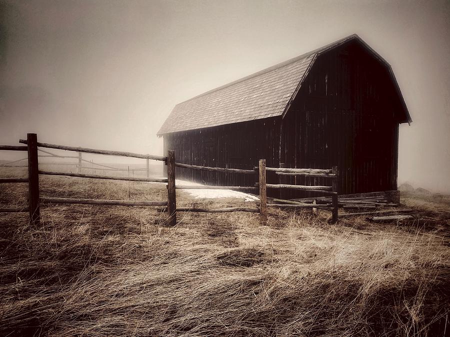 Phantom Barn Photograph by Dan Miller