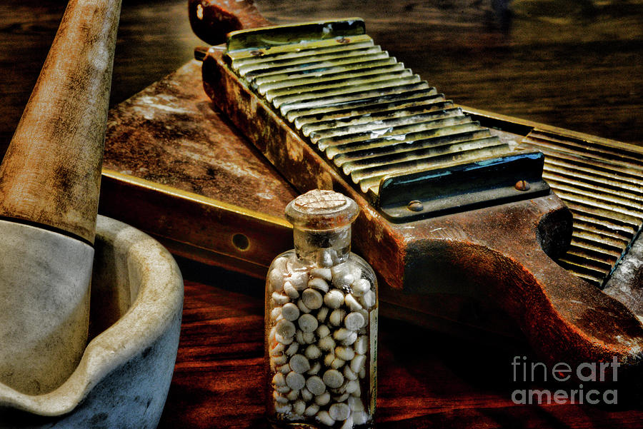 Pharmacist Vintage Pill Maker Photograph by Paul Ward