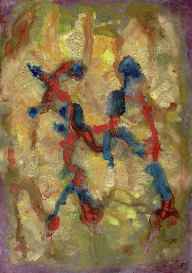 Phi 11 Abstract Painting by Sensory Art House