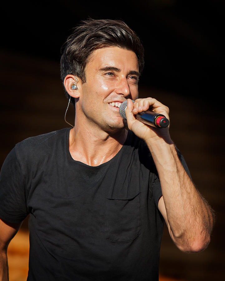 Phil Wickham in Concert Photograph by John A Rodriguez