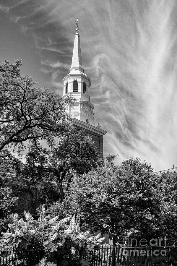 Philadelphia Christ Church Tower 2 Photograph by Bob Phillips