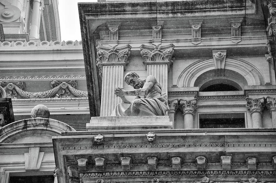 Philadelphia City Hall - Artwork - Black and White Photograph by Philadelphia Photography