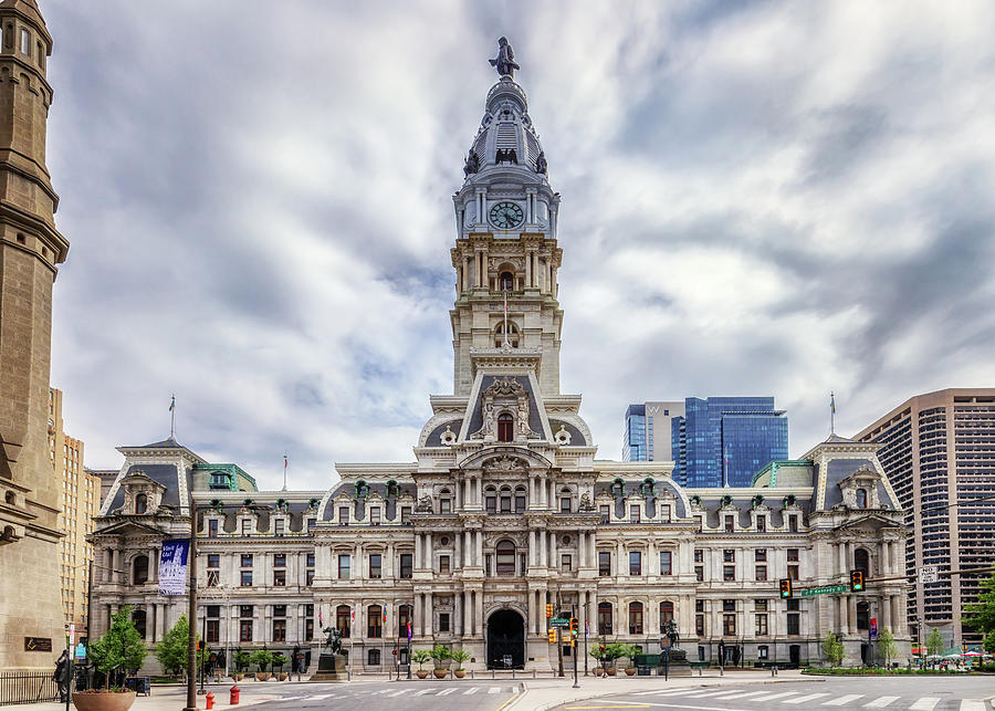 Philadelphia City Hall Photograph by Susan Rissi Tregoning