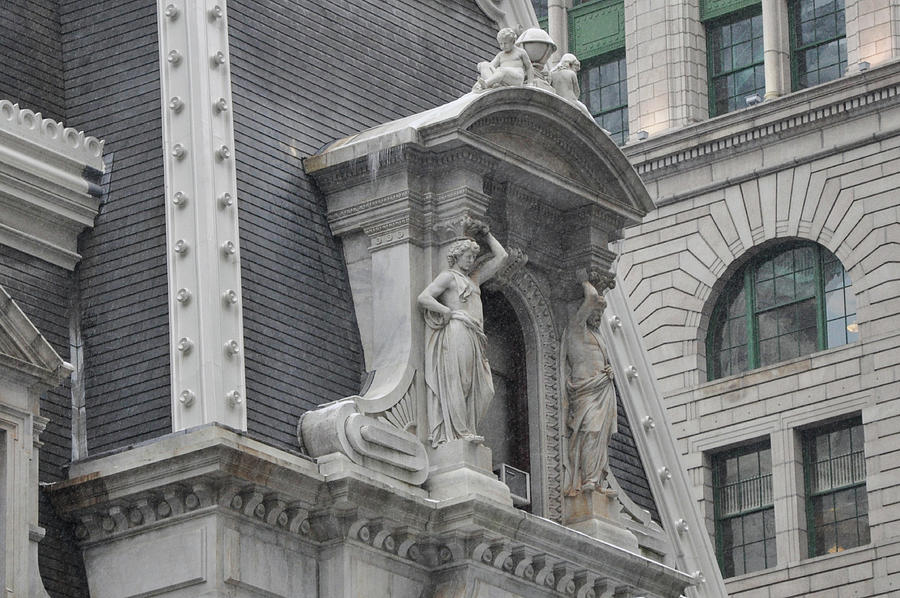 Philadelphia City Hall Window Photograph by Philadelphia Photography