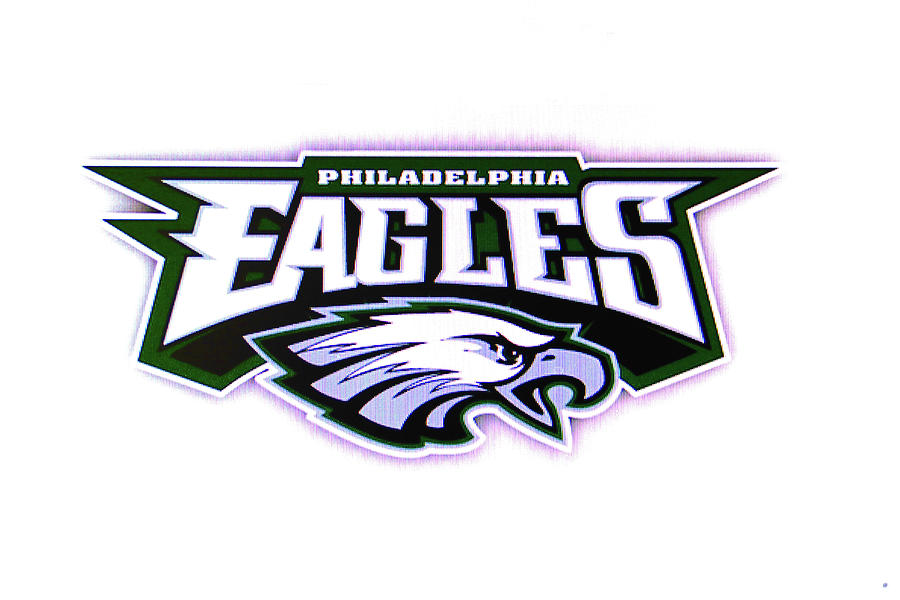 Philadelphia Eagles Logo Photograph By Allen Beatty