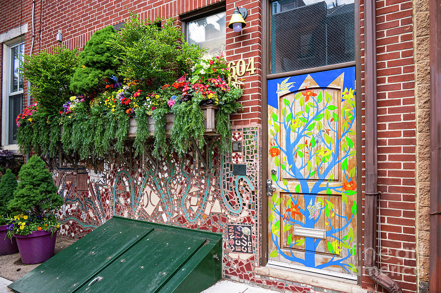 Philadelphia Neighborhood Mosaics Photograph by Bob Phillips
