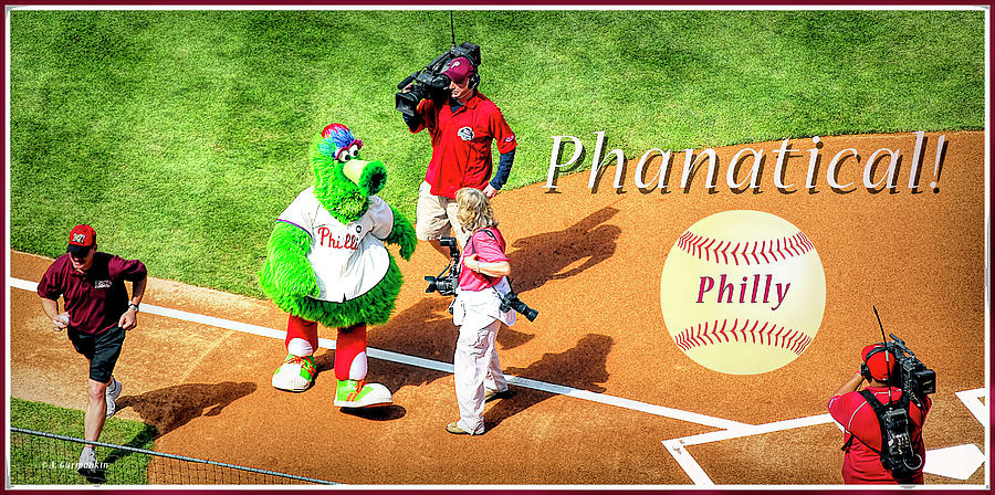 Philadelphia Phillies Mascot, The Phanatic Photograph by A Macarthur Gurmankin