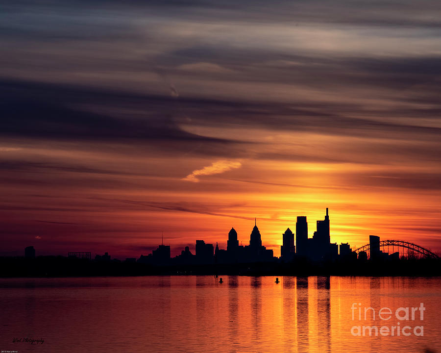 Michael MPH © on X: Incredible sunset over the Philadelphia