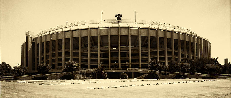 Philadelphia Photograph - Philadelphia Veterans Stadium 2 by Jack Paolini