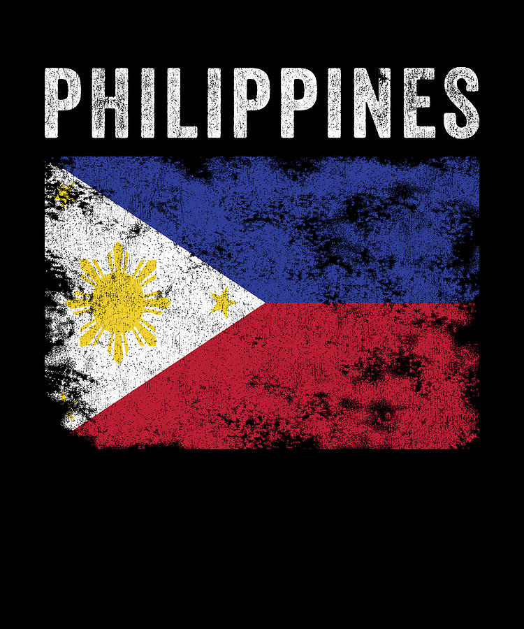 Philippines Flag Vintage - Filipino Flag Digital Art by Kasper Holck ...