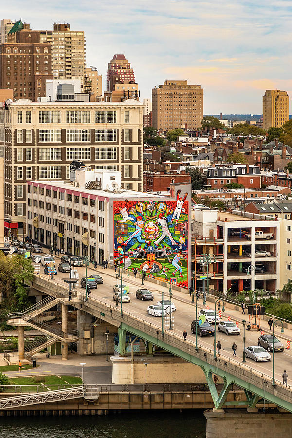 Phillies Mural in Philadelphia Photograph by Elvira Peretsman