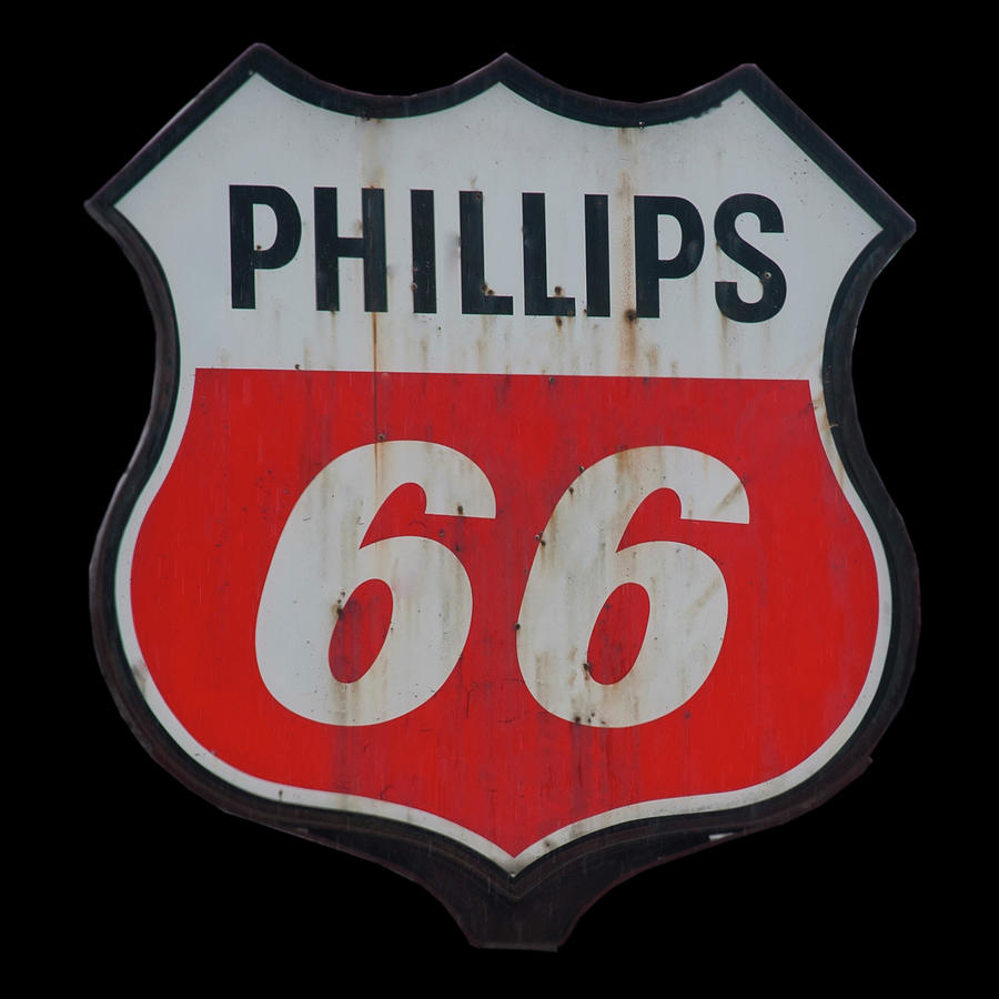Phillips 66 sign Photograph by Flees Photos