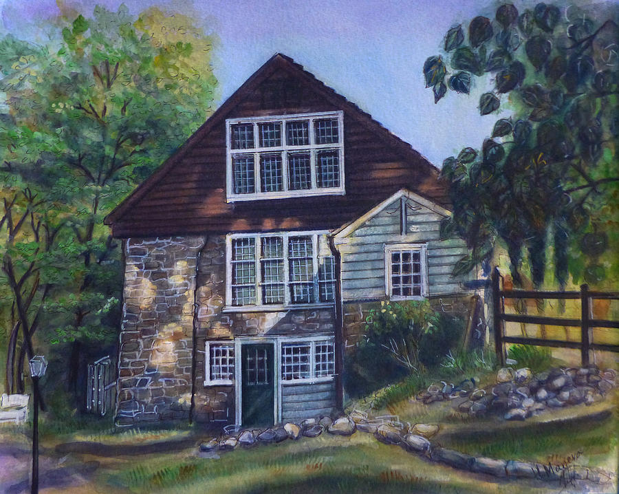 Phillips Mill II Painting by Henrieta Maneva