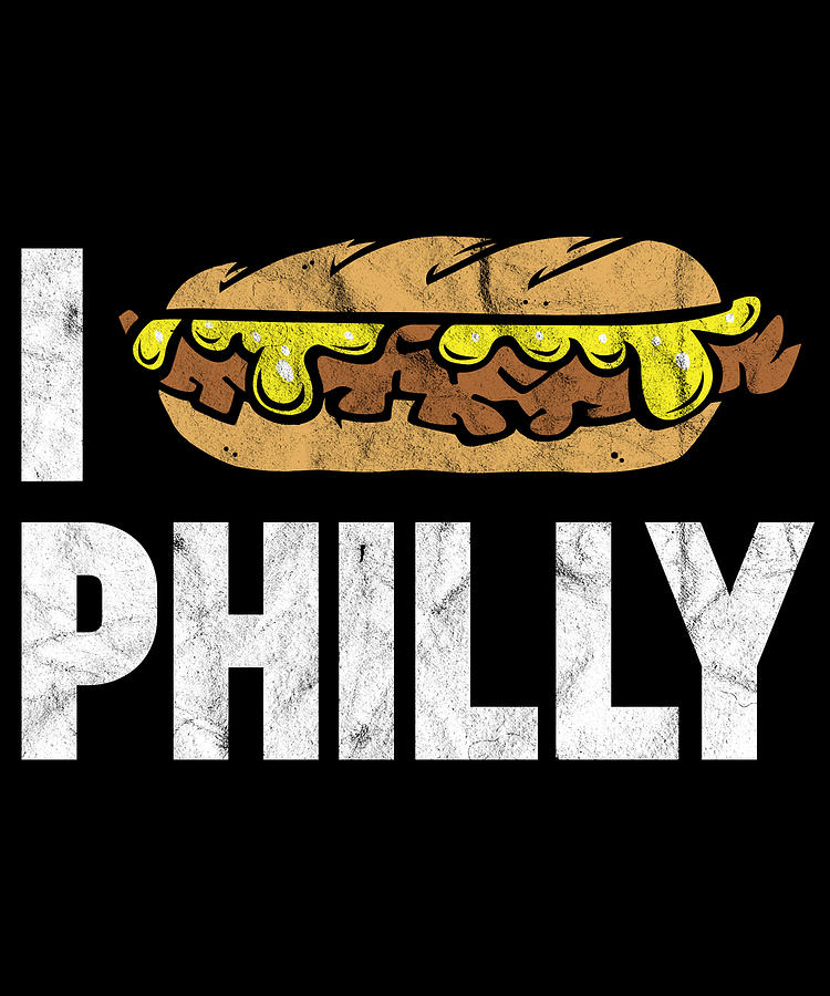 Philly Cheesesteak Funny Digital Art by Michael S Pixels