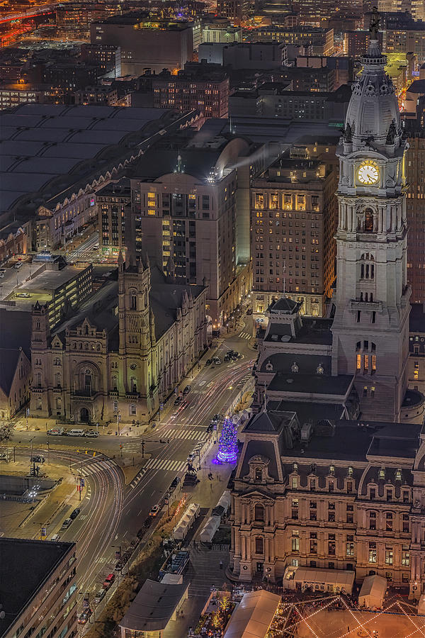 Philly From Above Photograph by Susan Candelario