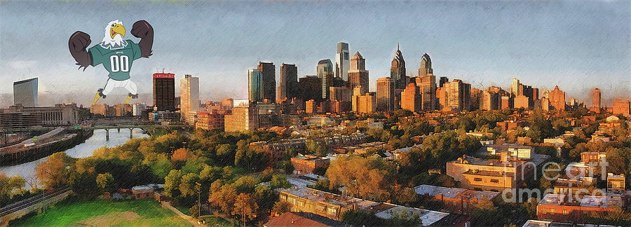 Philly Digital Art by Jerzy Czyz