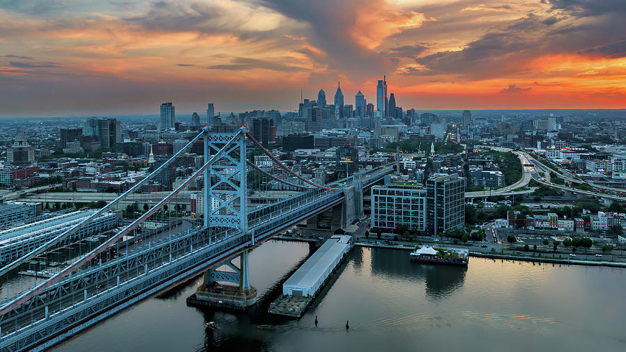 Philly Skyline Photograph by Jerry Fornarotto