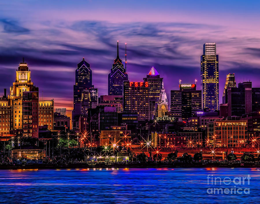 Philly Skyline Photograph by Nick Zelinsky Jr