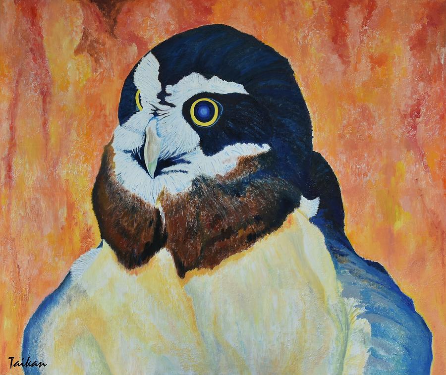 Owl Painting - Philosopher by Taikan Nishimoto