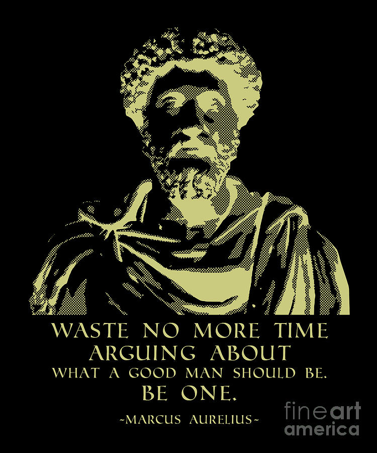 Philosophy Quote Stoic Sayings Marcus Aurelius print Digital Art by ...