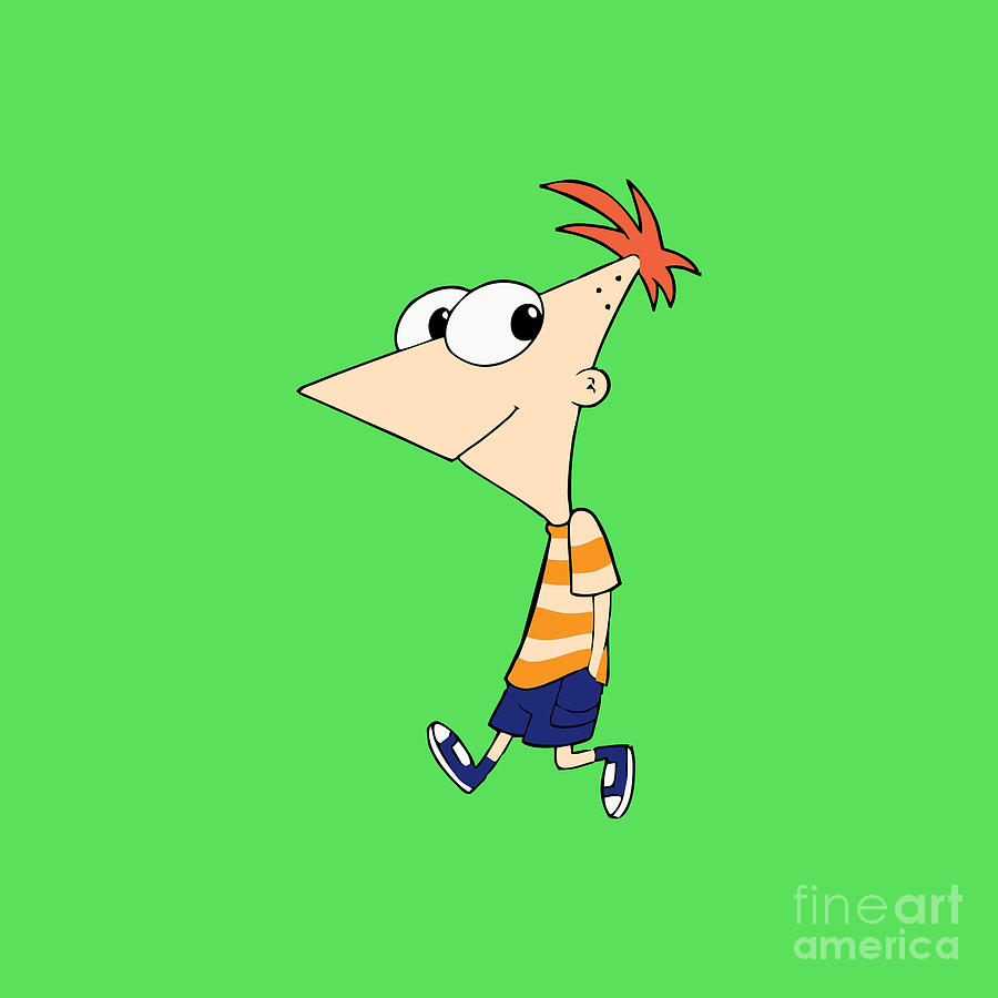 My very first drawing of Phineas and Ferb by LilJahmir08 on DeviantArt