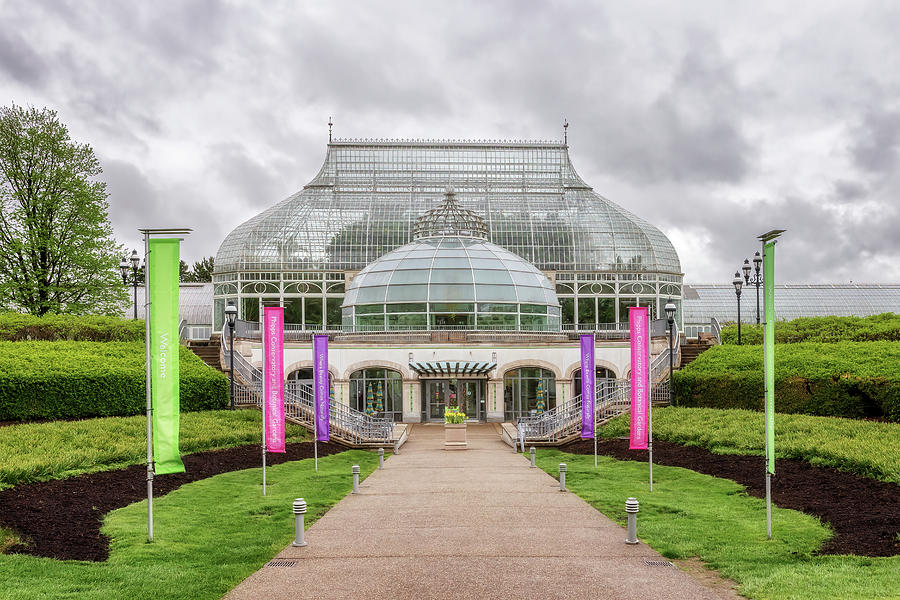 Phipps Conservatory and Botanical Gardens - Pittsburgh, Pennsylvania Photograph by Susan Rissi Tregoning