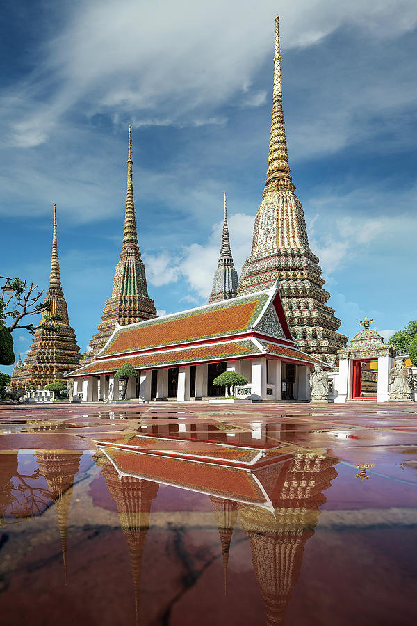 Pho temple in Bangkok city Photograph by Anek Suwannaphoom