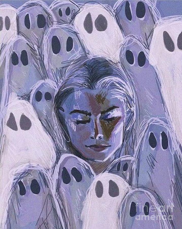 Phoebe Bridgers Ghost Digital Art by Keithy Millner Pixels