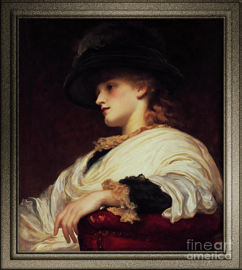 Phoebe by Frederic Leighton Painting by Rolando Burbon
