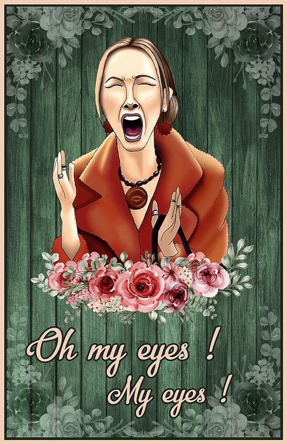 Phoebe Oh My Eyes Phoebe Buffay Friends Wall Art Friends TV Show 90s ...