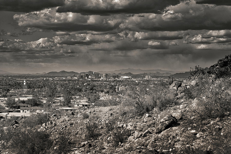 Phoenix, Arizona Black and White Photograph by Chance Kafka