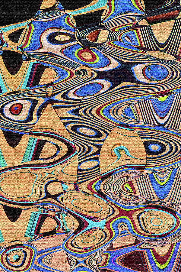 Phoenix Building Abstract,#0087pa1c Digital Art by Tom Janca